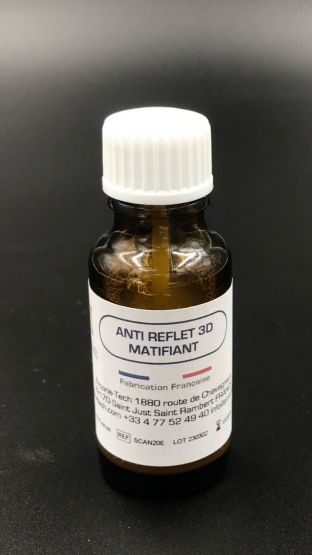 Anti-reflet 3 D - Matifiant